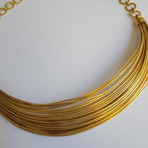Gold Bundle Necklace - Vintage Fashion For Women - Picture 8 of 10